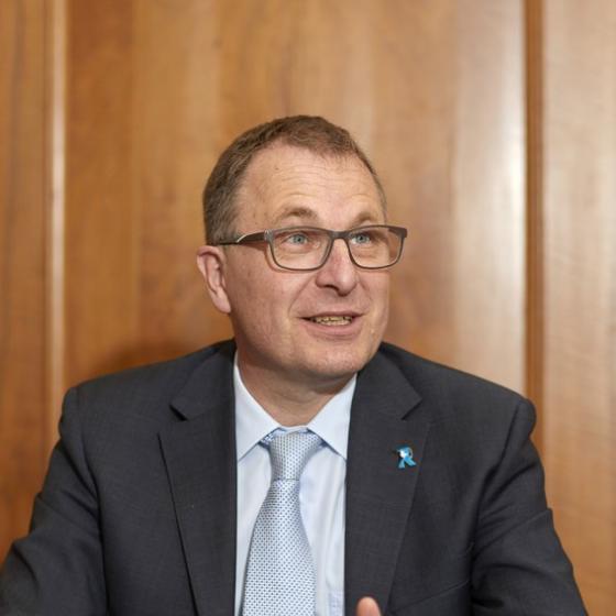 Kirchenratspräsident Michel Müller