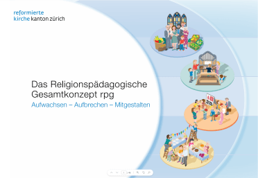 Titelbild religionspädagogisches Gesamtkonzept rpg